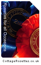 Rosettes for all your Shows